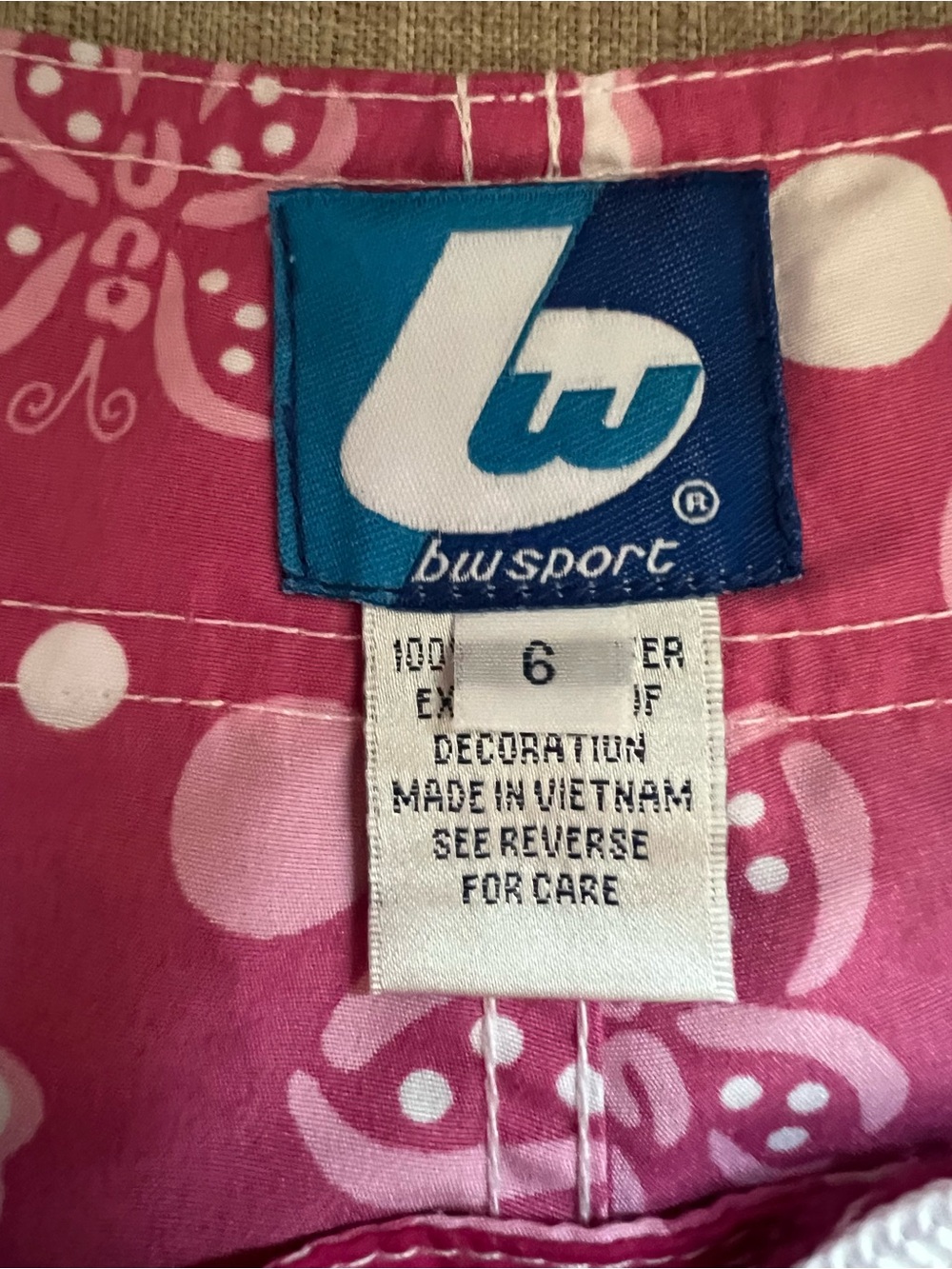 Unbranded Pink Floral Lace-Up Women’s Board Shorts brand new size 6 - Picture 2 of 6